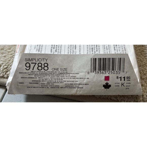 Simplicity 9788 Quilt Block Club Pattern Set Halloween Thanksgiving Decor Uncut - Picture 5 of 6